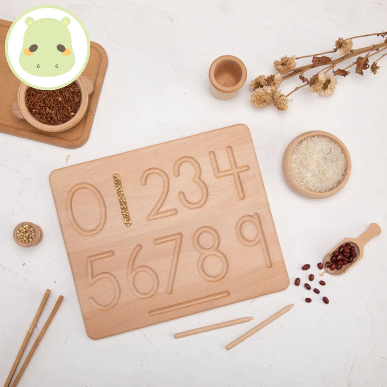 Alphabet & Numbers Groove Boards