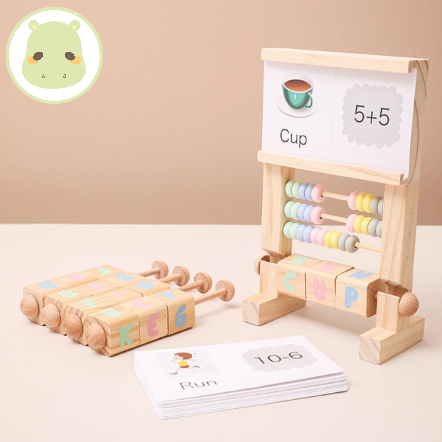 Words & Numbers Play Stand